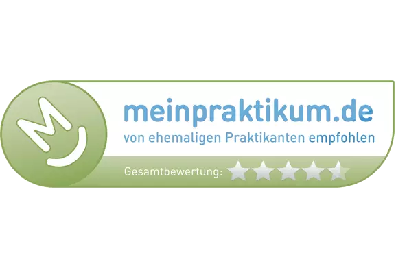Das Bild zeigt das Logo von meinpraktikum.de